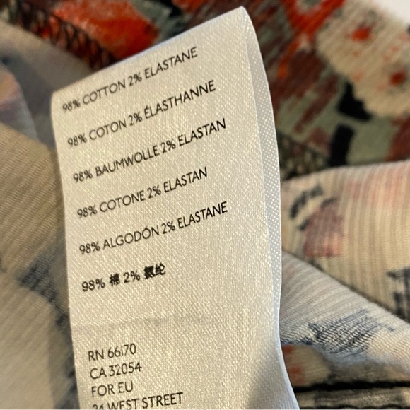 FREE PEOPLE Womens Dress Kapowski Slim Elegant Corduroy Poppy Red Size 8 - Picture 10 of 10